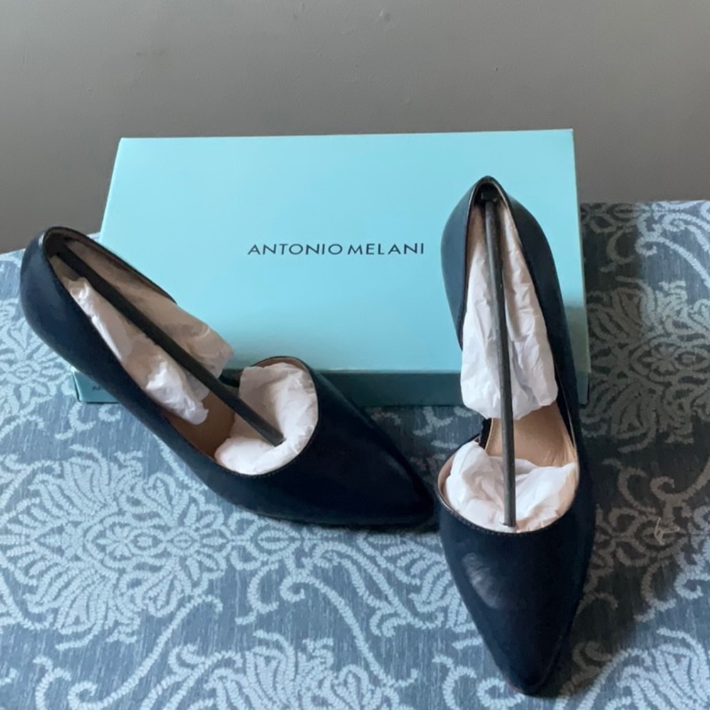 Antonio Melani Black Stiletto Heels